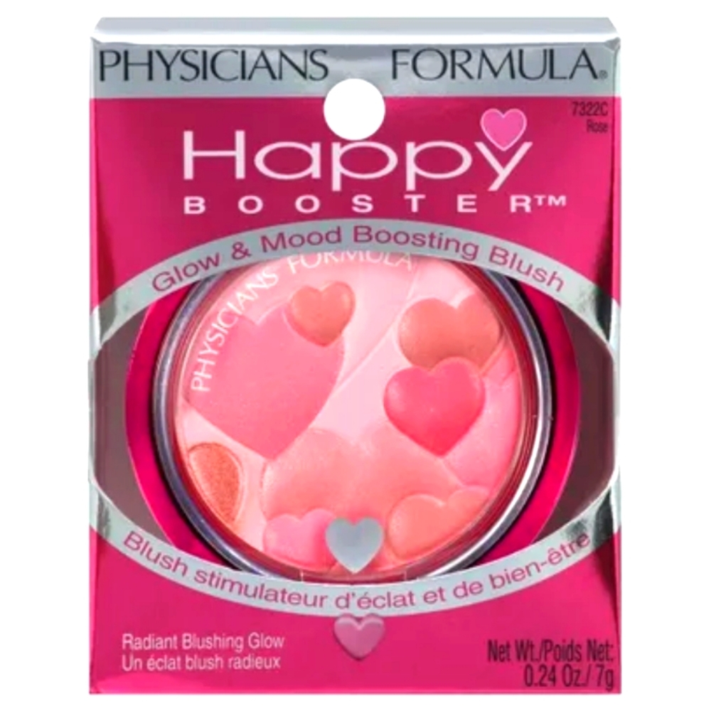 Physicians Formula Happy Booster Glow Multi-Colored Blush, Rose